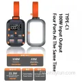 30000 мАч Travel Type-Tys Flash Light Portable Power Bank